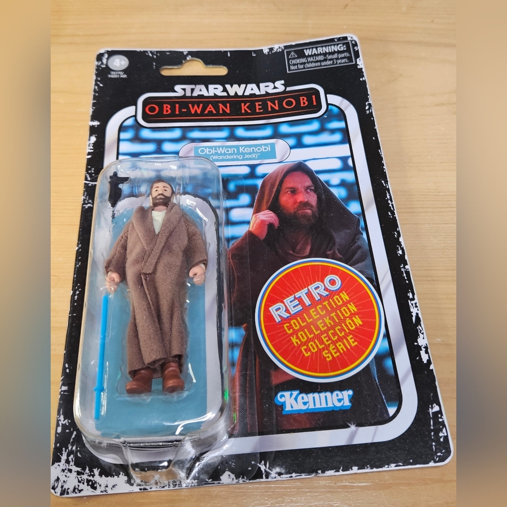 Star Wars Obi-Wan Kenobi Action Figure - Brown and Blue